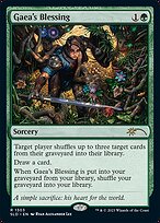 Magic the Gathering Card - Gaea's Blessing - MTG Circle