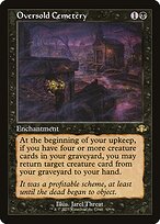 Magic the Gathering Card - Oversold Cemetery - MTG Circle