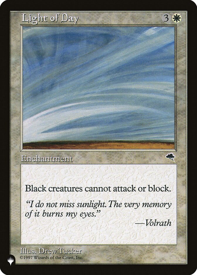 Magic the Gathering Card - Light of Day - MTG Circle
