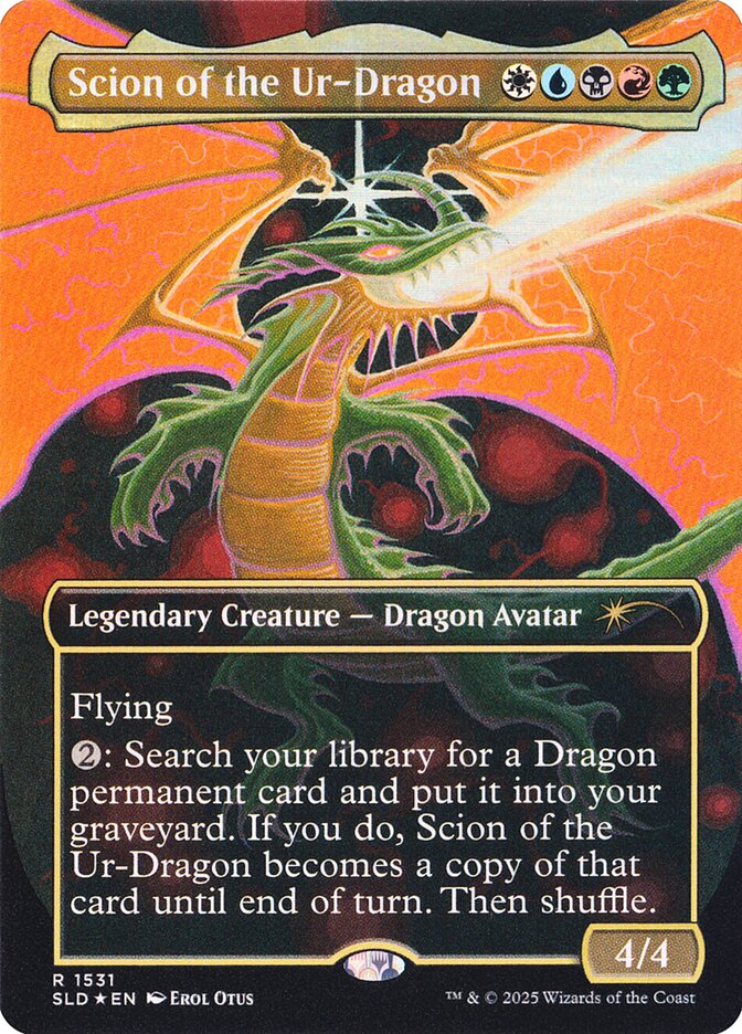 Magic the Gathering Card - Scion of the Ur-Dragon - MTG Circle