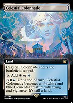 Magic the Gathering Card - Celestial Colonnade - MTG Circle