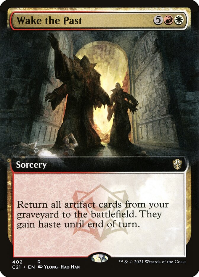 Magic the Gathering Card - Wake the Past - MTG Circle