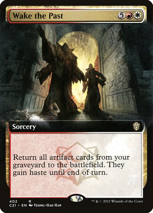 Magic the Gathering Card - Wake the Past - MTG Circle
