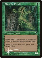 Magic the Gathering Card - Shanodin Dryads - MTG Circle
