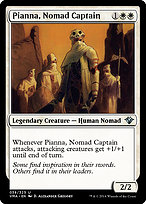 Magic the Gathering Card - Pianna, Nomad Captain - MTG Circle