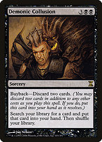Magic the Gathering Card - Demonic Collusion - MTG Circle