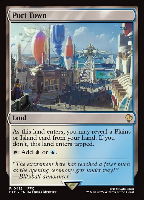 Magic the Gathering Card - Port Town - MTG Circle