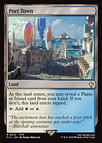Magic the Gathering Card - Port Town - MTG Circle