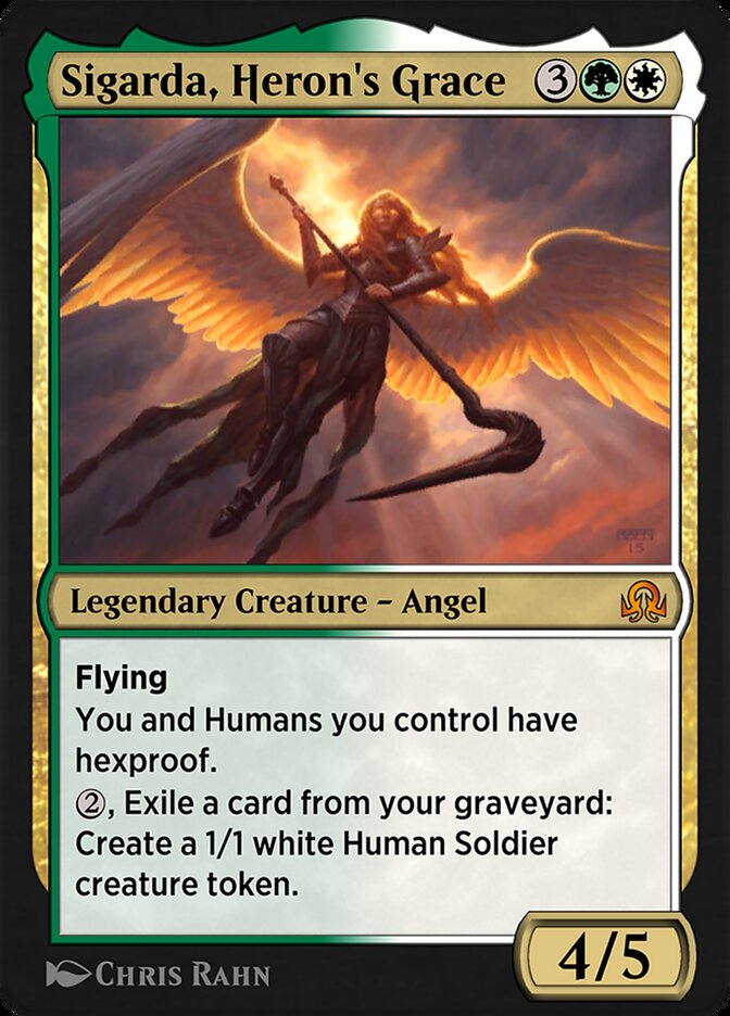 Magic the Gathering Card - Sigarda, Heron's Grace - MTG Circle