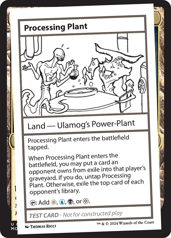 Magic the Gathering Card - Processing Plant - MTG Circle