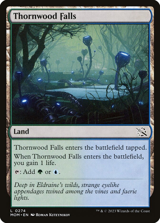 Magic the Gathering Card - Thornwood Falls - MTG Circle