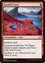 Magic the Gathering Card - Footfall Crater - MTG Circle