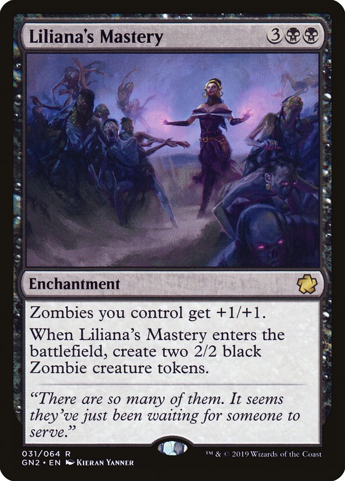 Magic the Gathering Card - Liliana's Mastery - MTG Circle