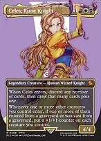 Magic the Gathering Card - Celes, Rune Knight - MTG Circle