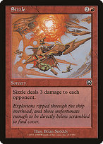 Magic the Gathering Card - Sizzle - MTG Circle