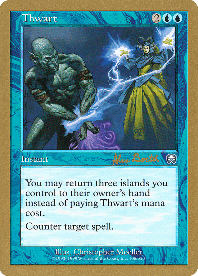 Magic the Gathering Card - Thwart - MTG Circle