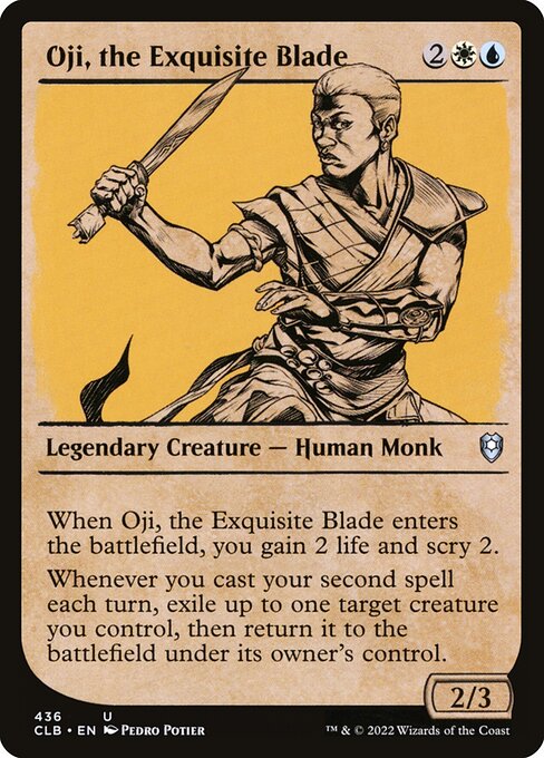 Magic the Gathering Card - Oji, the Exquisite Blade - MTG Circle