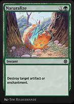 Magic the Gathering Card - Naturalize - MTG Circle