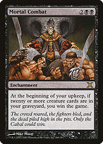 Magic the Gathering Card - Mortal Combat - MTG Circle