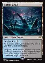 Magic the Gathering Card - Watery Grave - MTG Circle