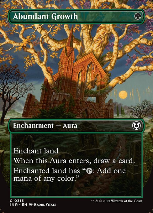 Magic the Gathering Card - Abundant Growth - MTG Circle