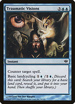 Magic the Gathering Card - Traumatic Visions - MTG Circle