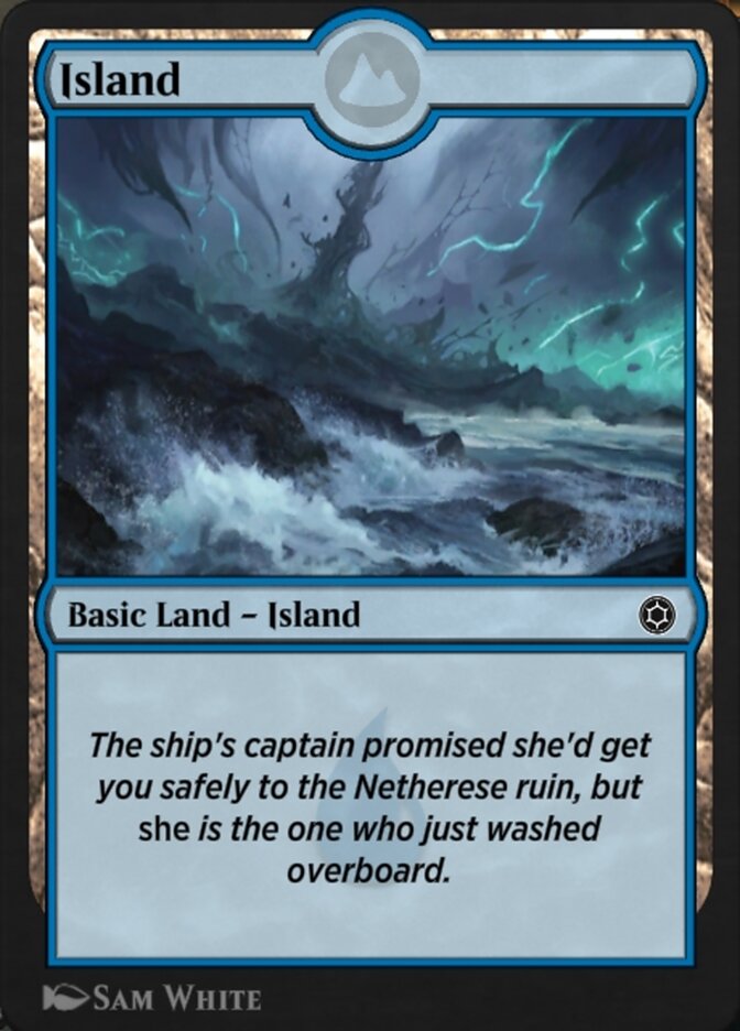 Magic the Gathering Card - Island - MTG Circle