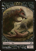 Magic the Gathering Card - Rat - MTG Circle