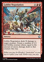 Magic the Gathering Card - Goblin Negotiation - MTG Circle