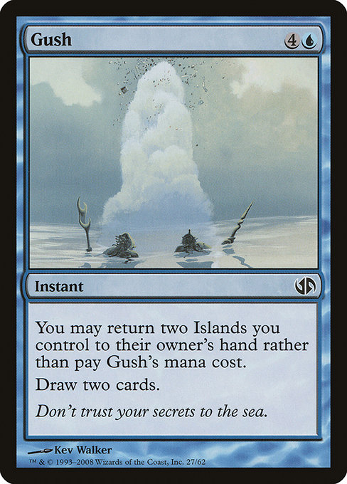 Magic the Gathering Card - Gush - MTG Circle