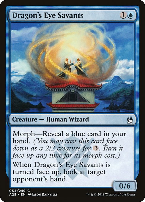 Magic the Gathering Card - Dragon's Eye Savants - MTG Circle