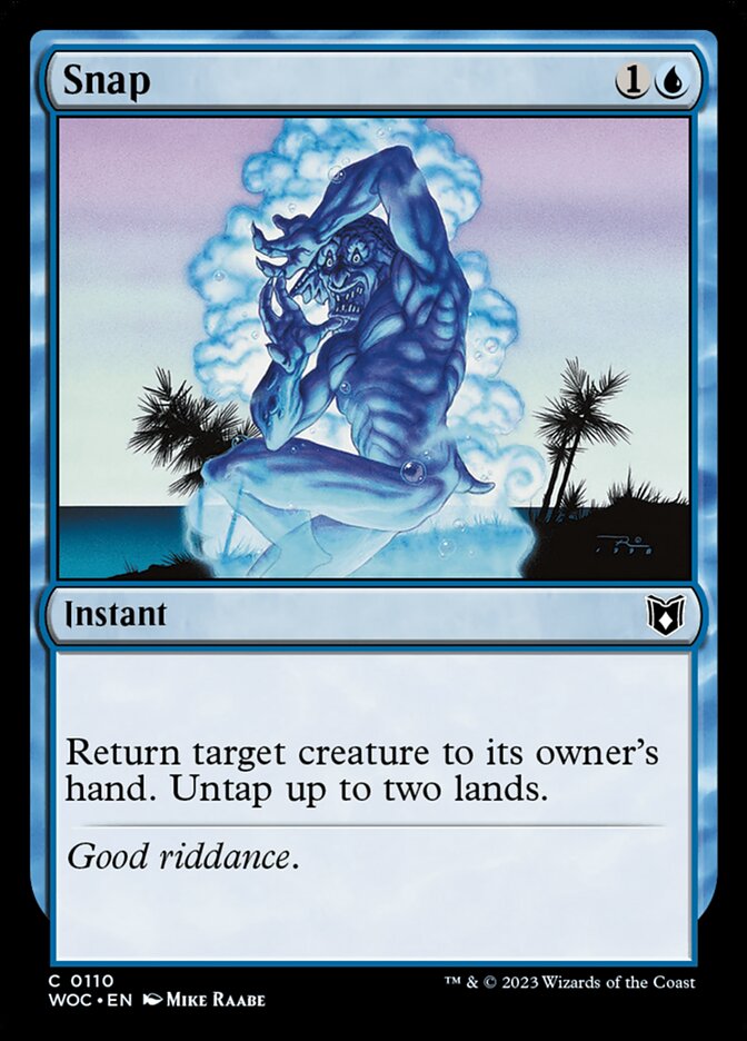 Magic the Gathering Card - Snap - MTG Circle