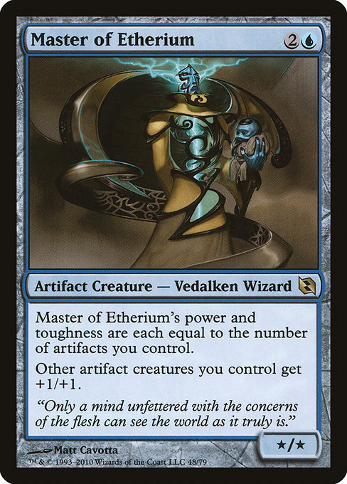 Magic the Gathering Card - Master of Etherium - MTG Circle