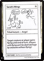 Magic the Gathering Card - Sarah's Wings - MTG Circle