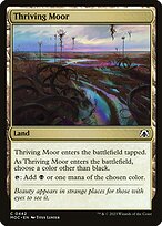 Magic the Gathering Card - Thriving Moor - MTG Circle