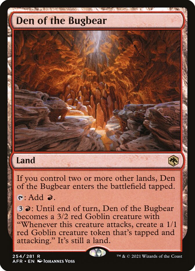 Magic the Gathering Card - Den of the Bugbear - MTG Circle