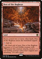 Magic the Gathering Card - Den of the Bugbear - MTG Circle