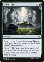 Magic the Gathering Card - Field Trip - MTG Circle