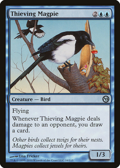 Magic the Gathering Card - Thieving Magpie - MTG Circle