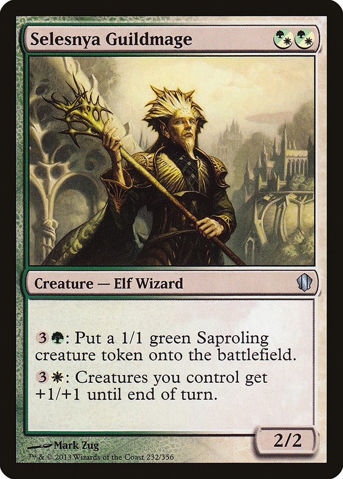 Magic the Gathering Card - Selesnya Guildmage - MTG Circle