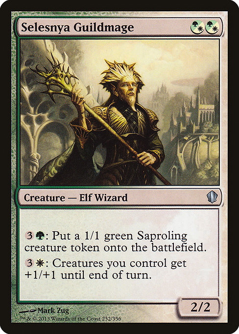 Magic the Gathering Card - Selesnya Guildmage - MTG Circle