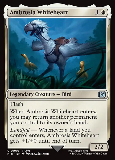 Magic the Gathering Card - Ambrosia Whiteheart - MTG Circle