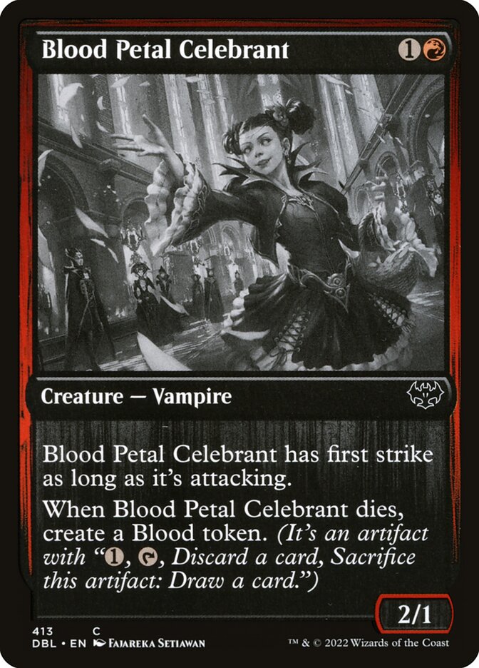 Magic the Gathering Card - Blood Petal Celebrant - MTG Circle