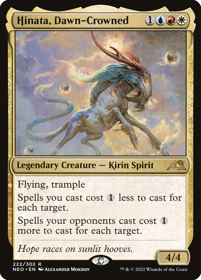 Magic the Gathering Card - Hinata, Dawn-Crowned - MTG Circle