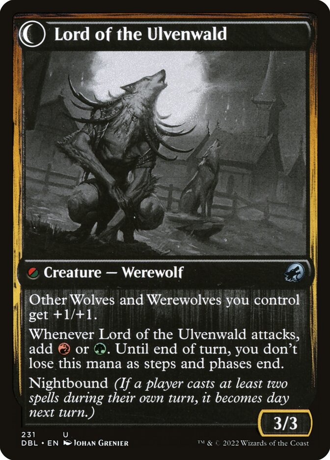Magic the Gathering Card - Lord of the Ulvenwald - MTG Circle