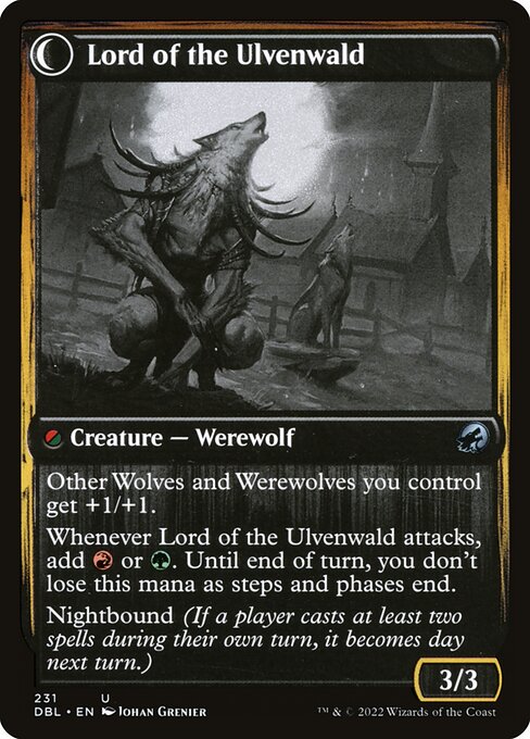 Magic the Gathering Card - Lord of the Ulvenwald - MTG Circle