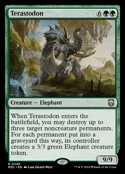 Magic the Gathering Card - Terastodon - MTG Circle