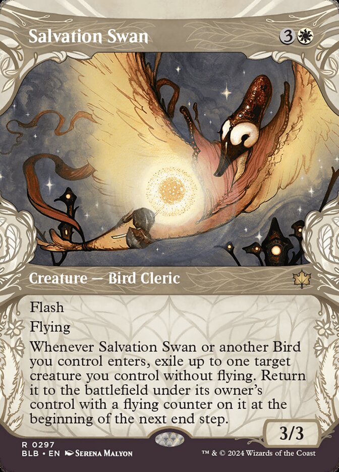 Magic the Gathering Card - Salvation Swan - MTG Circle