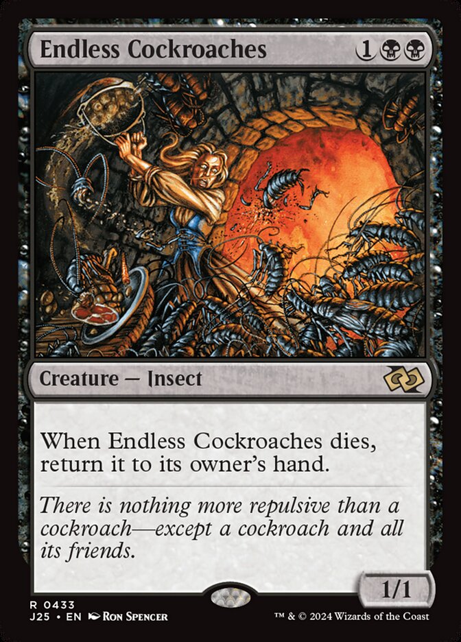 Magic the Gathering Card - Endless Cockroaches - MTG Circle