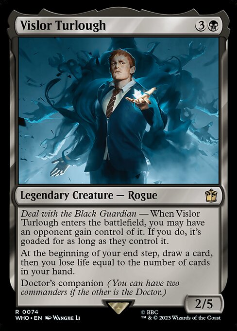 Magic the Gathering Card - Vislor Turlough - MTG Circle